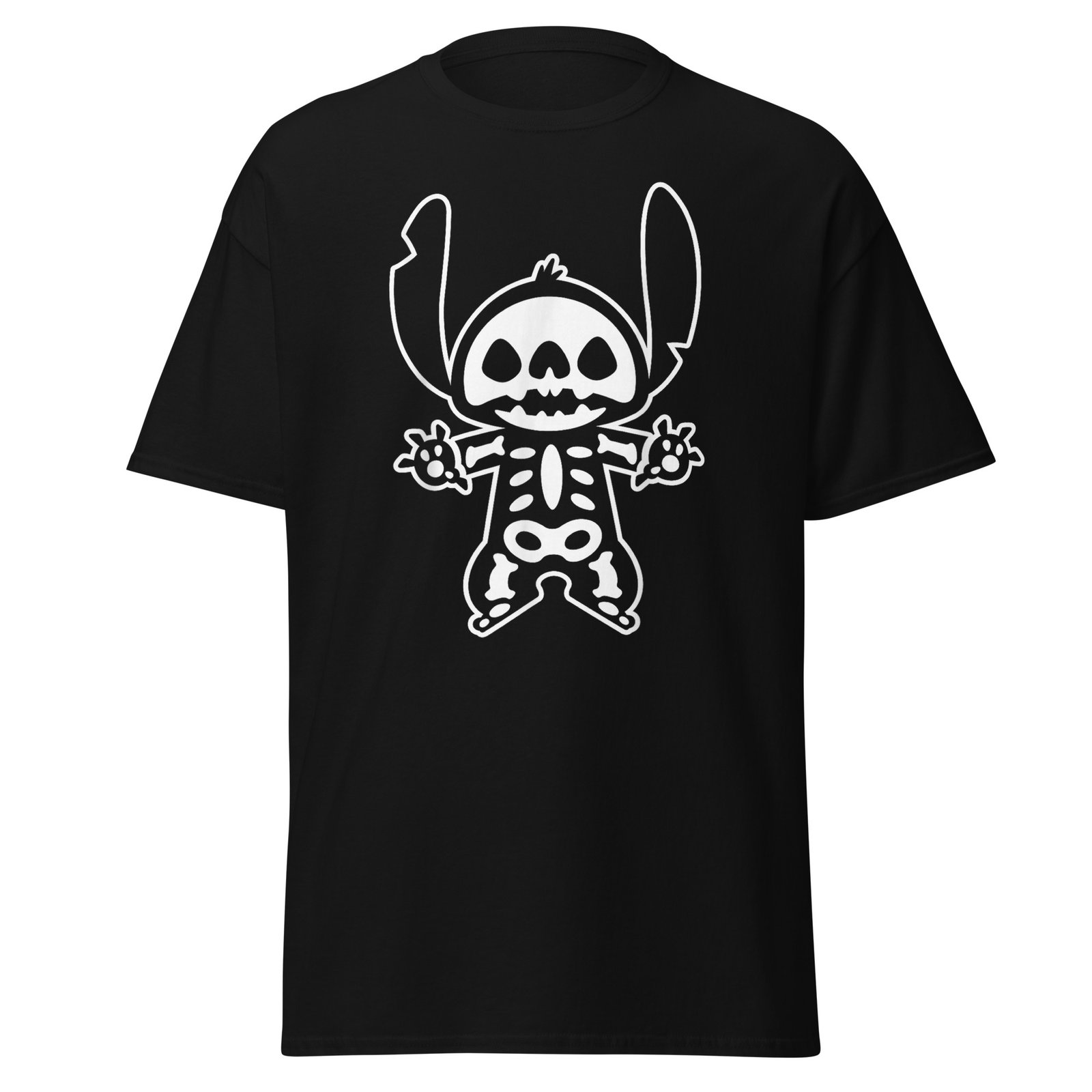 Stitch Halloween Skeleton T-Shirt