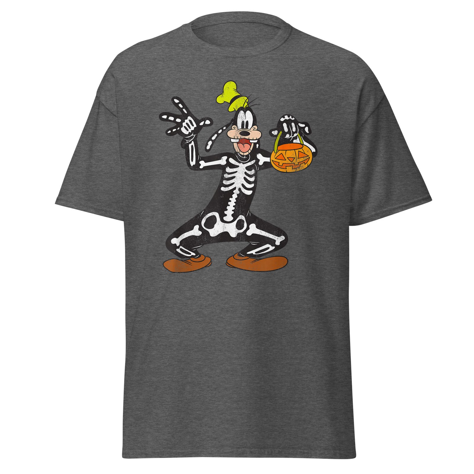 Goofy Skeleton Halloween T-Shirt - Image 10