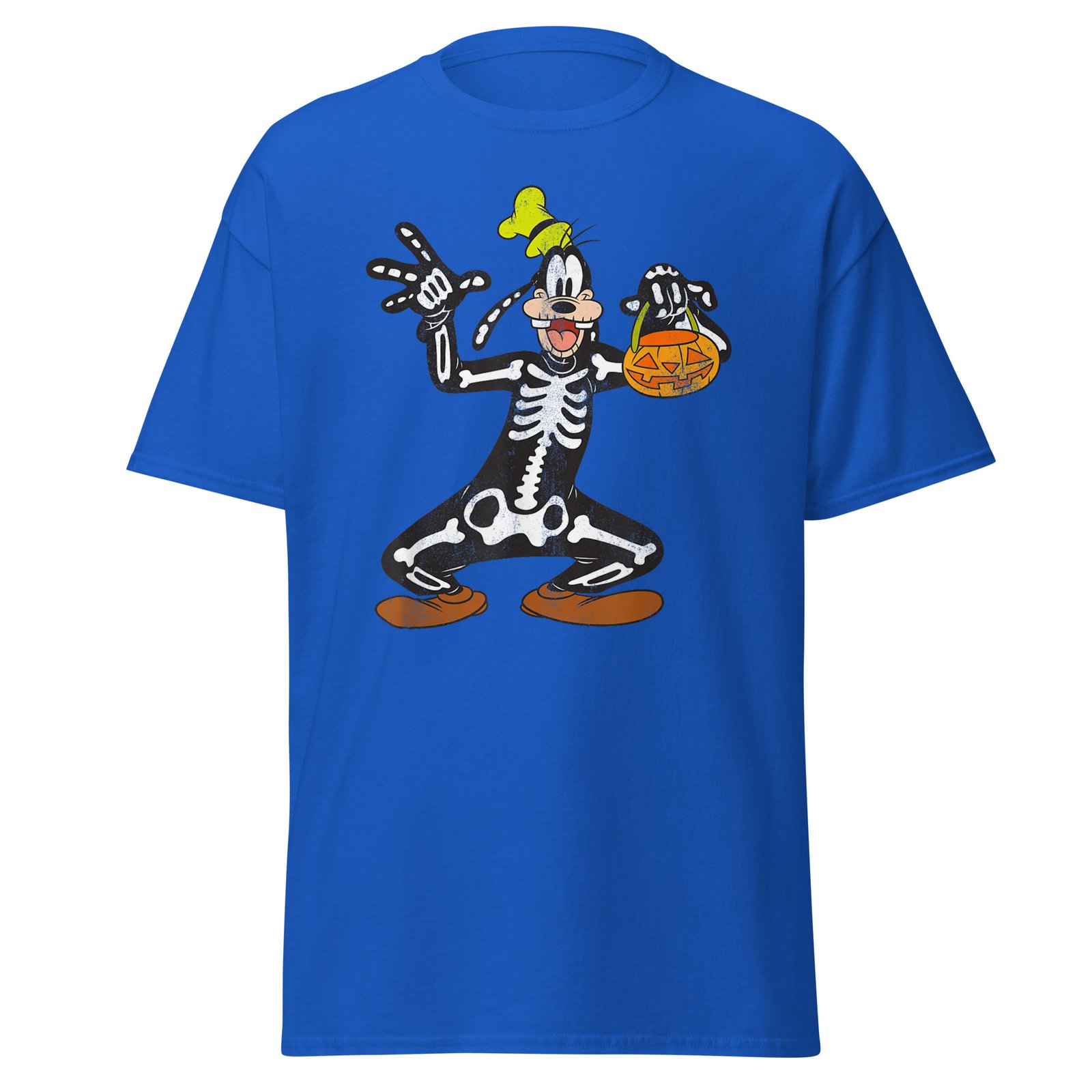 Goofy Skeleton Halloween T-Shirt - Image 9