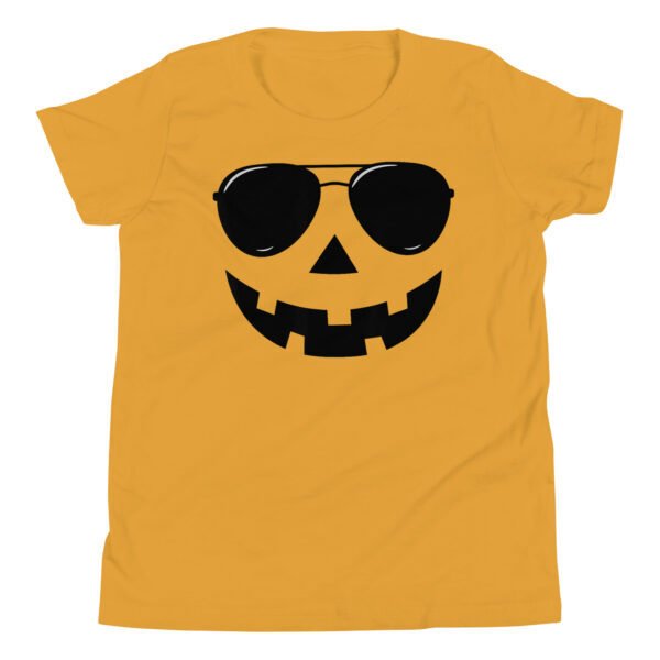Funny Jack O Lantern Face Pumpkin Halloween Costume Men Boys T-Shirt