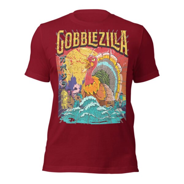 Turkey Day Thanksgiving Gobblezilla T-Shirt