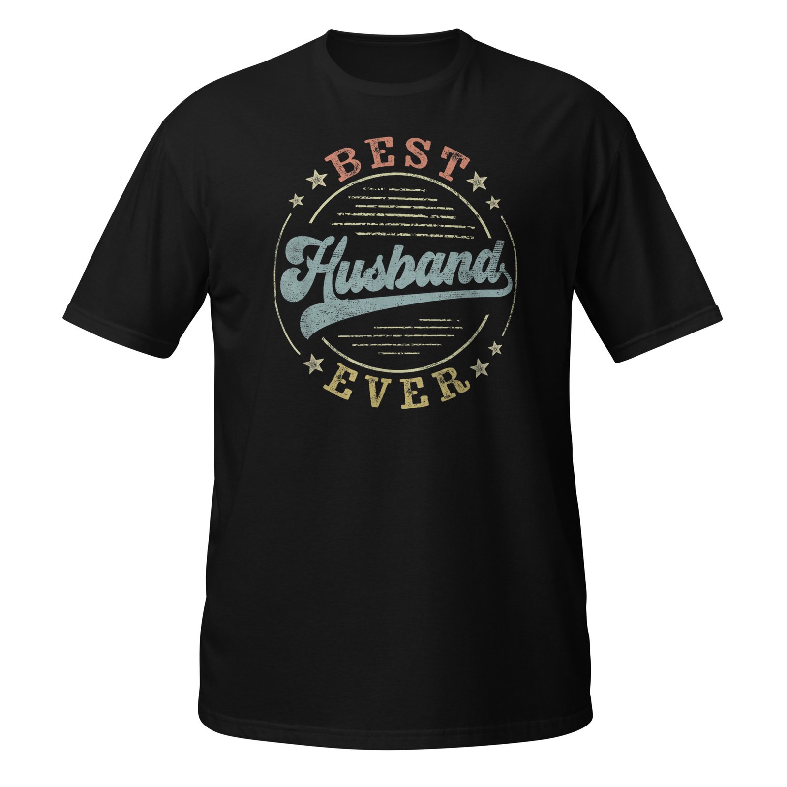 Best Husband Ever Father's Day Husband Gifts Vintage Emblem T-Shirt
